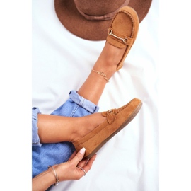 BUGO Barna női velúr cipők 99-01A