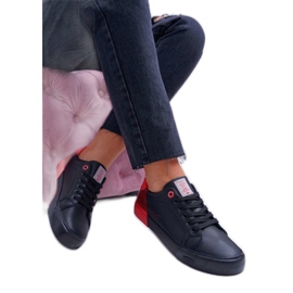 Cross Jeans Fekete női cipők EE2R4019C piros