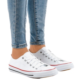 Klasszikus fehér női cipők ZC-2