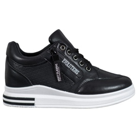 Weide Black Evolutions cipők fekete