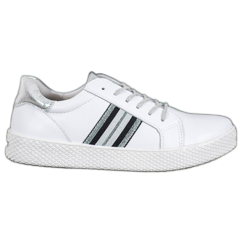 Filippo Bőr cipő a platformon fehér