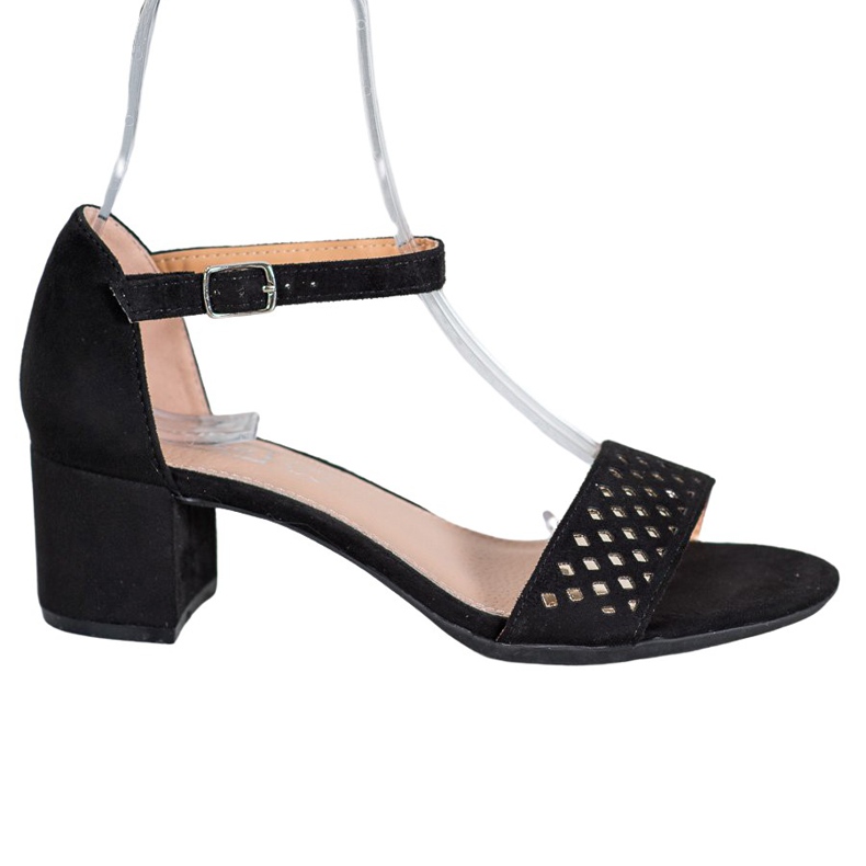 Filippo Elegáns szandál a magas sarkú cipőben fekete