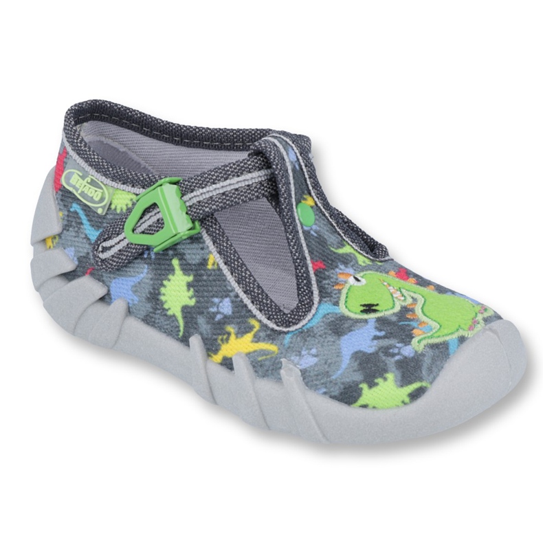 Befado gyermekcipő 110P370 szürke sokszínű zöld