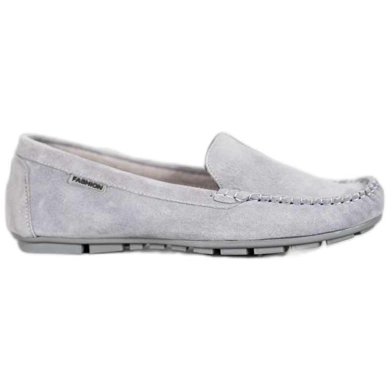 Klasszikus bőr VINCEZA Moxins szürke