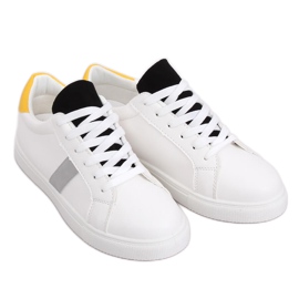 Fehér női cipők WB811 WHITE / BLACK fekete Fehér női cipők WB811 WHITE / BLACK fekete