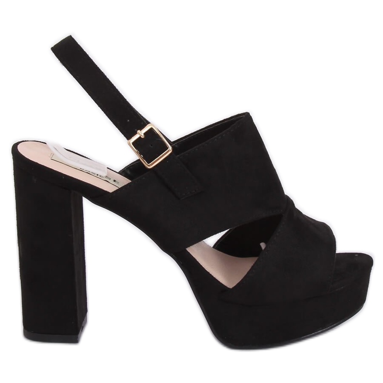 Fekete szandál a poszton 9R02 Fekete