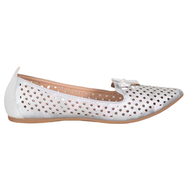 Áttört balerina Spitzben VINCEZA szürke