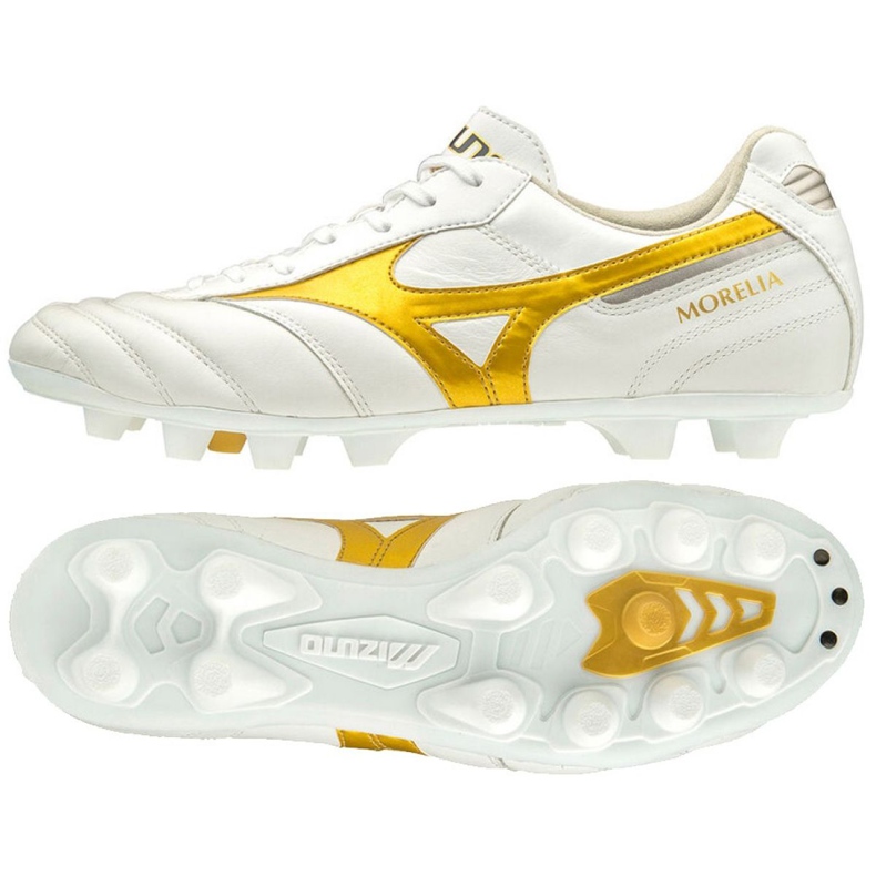 Mizuno Morelia Ii Elite M P1GA200350 futballcipő sokszínű fehér