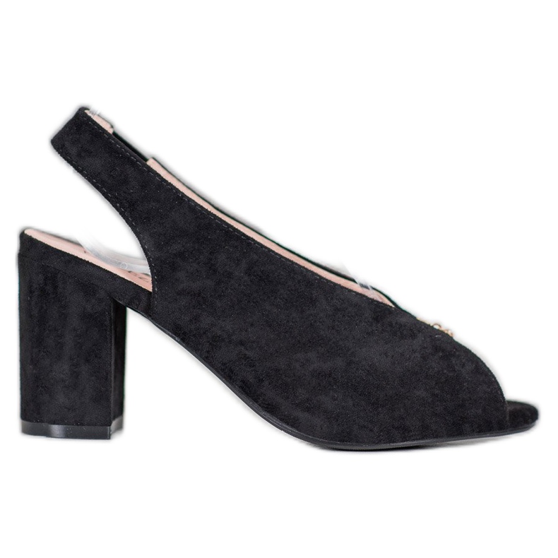 Elegáns cipő a poszton VINCEZA fekete