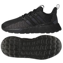 Adidas Qusetar Flow Jr G26774 cipő fekete