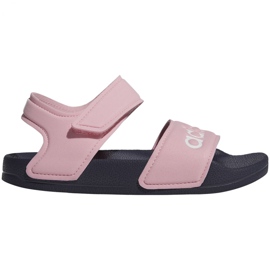 Adidas Adilette Sandal K Jr G26876 szandál rózsaszín Adidas Adilette Sandal K Jr G26876 szandál rózsaszín