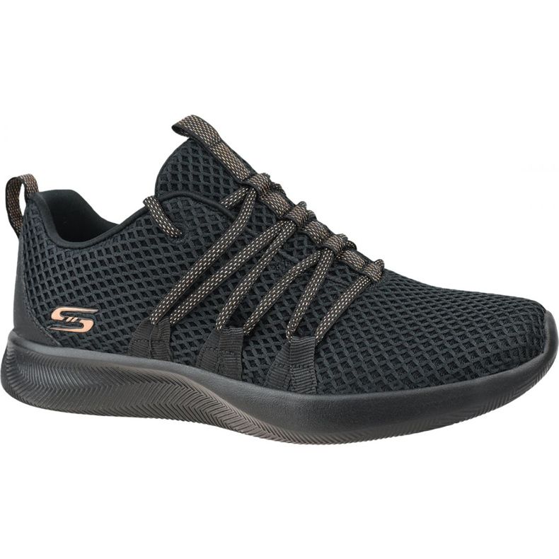 Skechers Bobs Squad-Mega Glam W 32804-BLK Cipő fekete