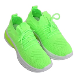 ZH-6 Fluorescent Green neon sportcipő zöld