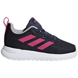 Cipő adidas Lite Racer Cln K Jr BB7053 sötétkék rózsaszín