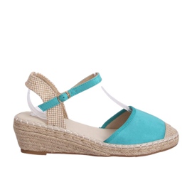Espadrilles menta LLI-3M85 Green sokszínű zöld