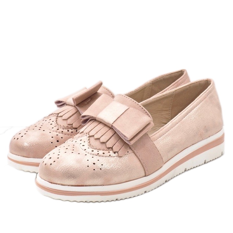 Rózsaszín matt cipő az YT-8 éken