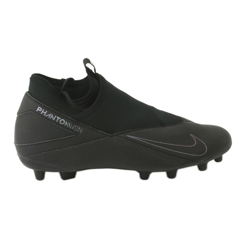 Nike Phantom Vsn 2 Club DF / MG M CD4159-010 futballcipő fekete Nike Phantom Vsn 2 Club DF / MG M CD4159-010 futballcipő fekete