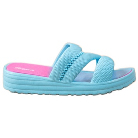 Bona Kényelmes kék papucs