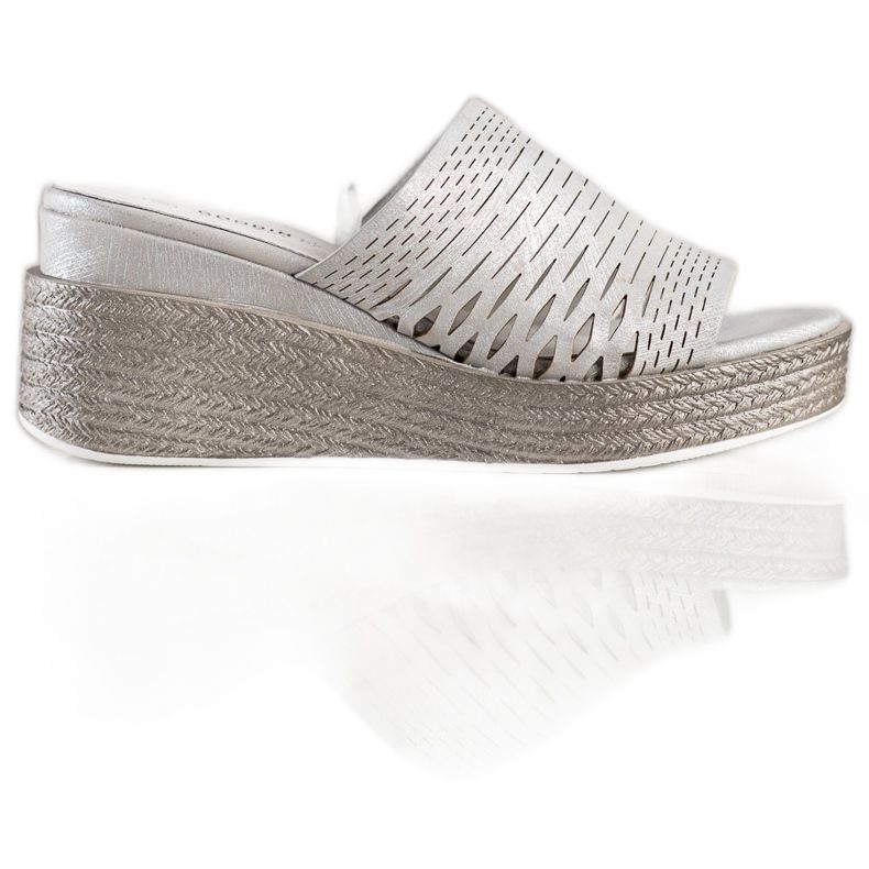 Goodin Áttört ék papucs szürke