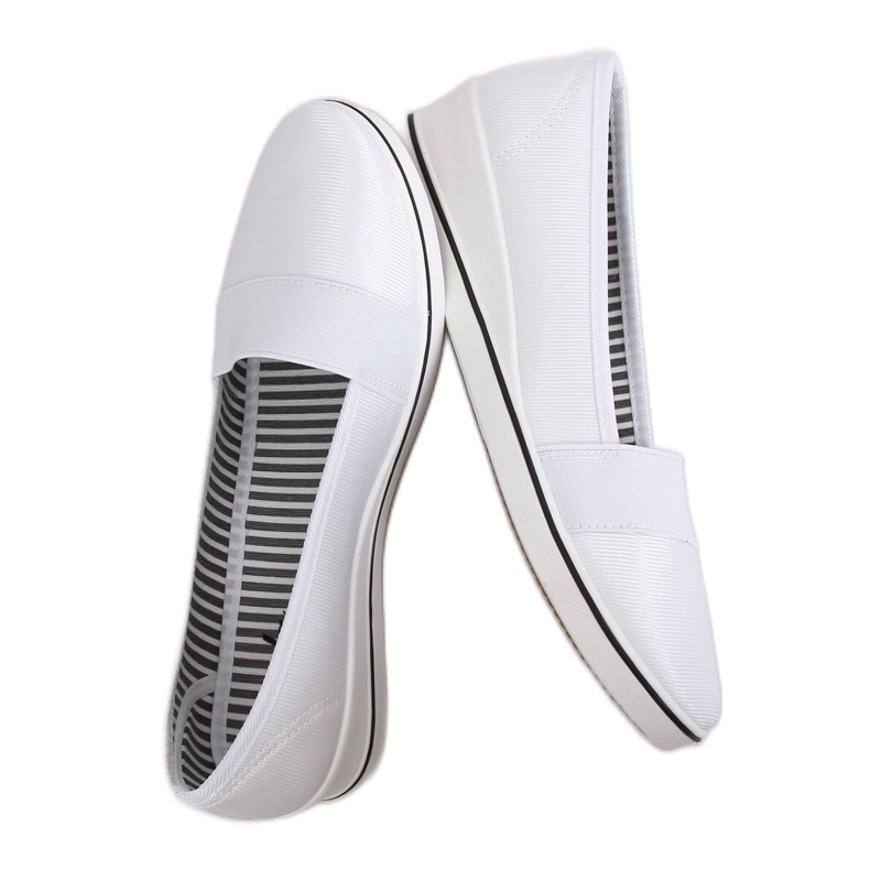 Fehér ék balerinák S81B001 Fehér