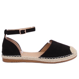 Fekete női espadrilles YSD810 Black Fekete női espadrilles YSD810 Black