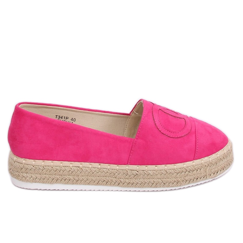 Fukszia espadrilles T341P Fushia rózsaszín