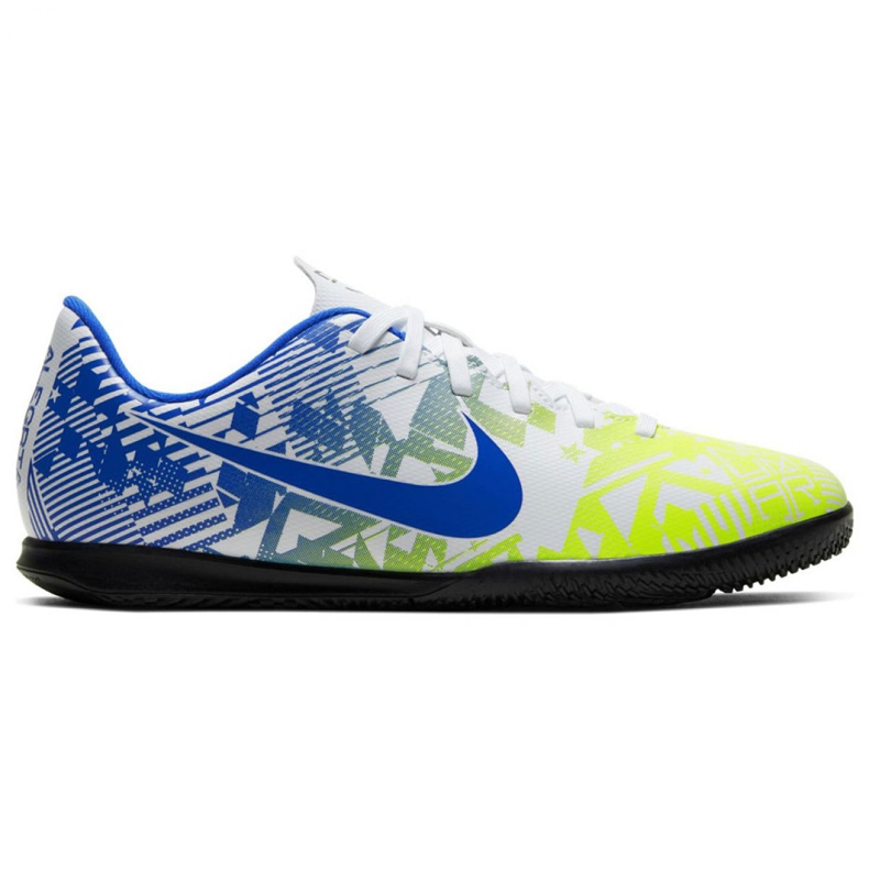 Nike Mercurial Vapor 13 Club Njr Ic Jr CV9352 104 futballcipő fehér kék sokszínű