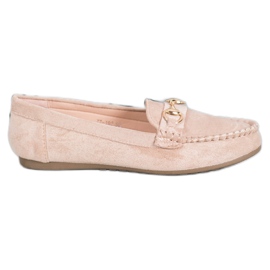 Cm Paris Mokaszinok Díszítéssel barna