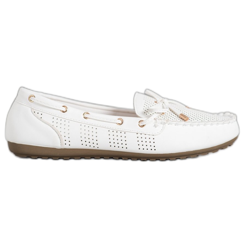 Diamantique Eco bőr cipők fehér