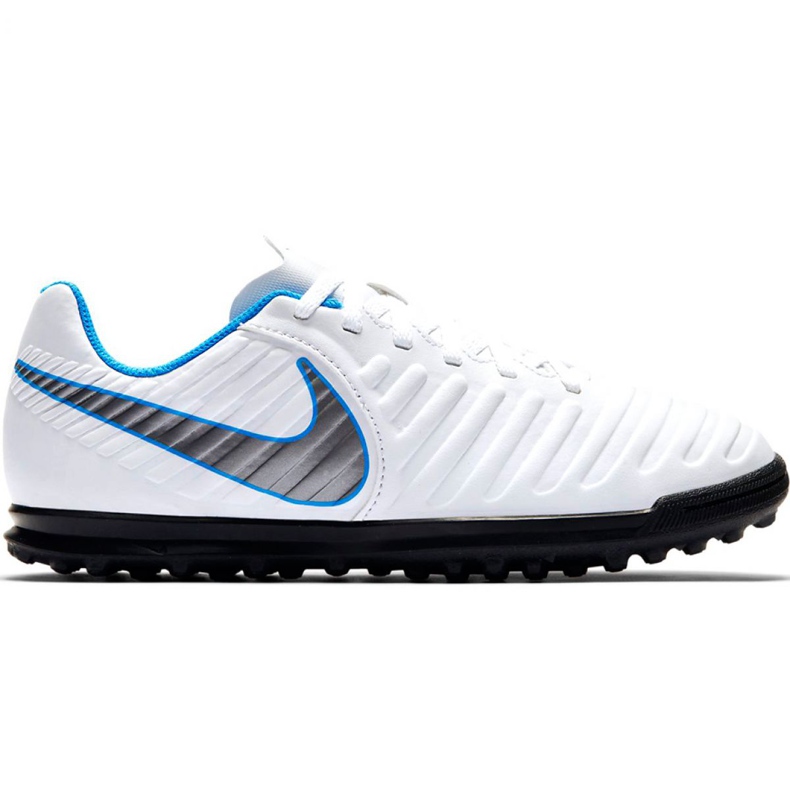 Nike Tiempo Legend 7 Club Tf Jr AH7261 107 futballcipő fekete fehér