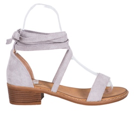 Kötött szandál szürke Kötött szandál szürke