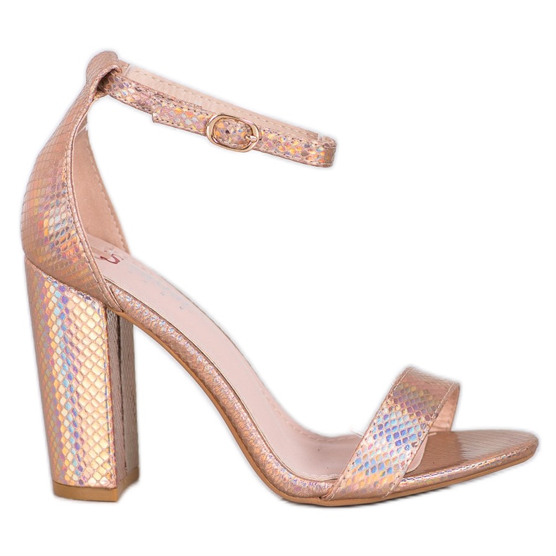 Seastar Szexi fényes szandál aranysárga