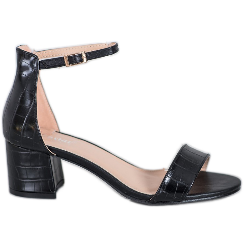 Seastar Szandál Eco Bőrrel fekete