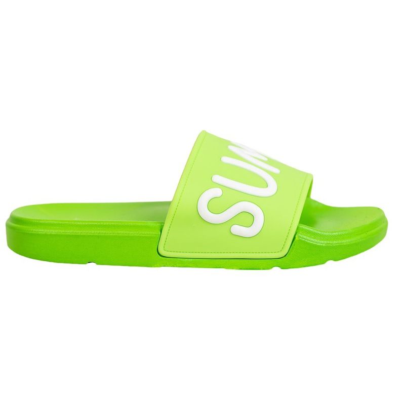 SHELOVET Gumi papucs zöld