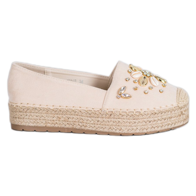 Seastar Espadrilles Díszekkel barna Seastar Espadrilles Díszekkel barna
