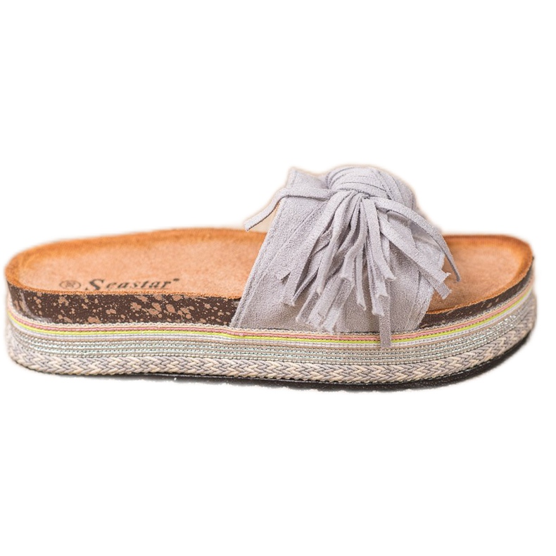 Seastar Papucs szegéllyel szürke