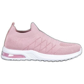 Diamantique Pink Slip On Cipő rózsaszín