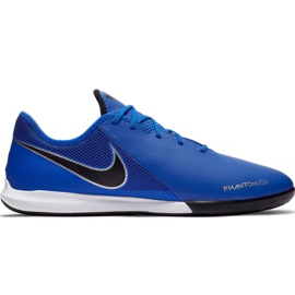 Nike Phantom Vsn Academy Ic AO3225 400 futballcipő sötétkék kék