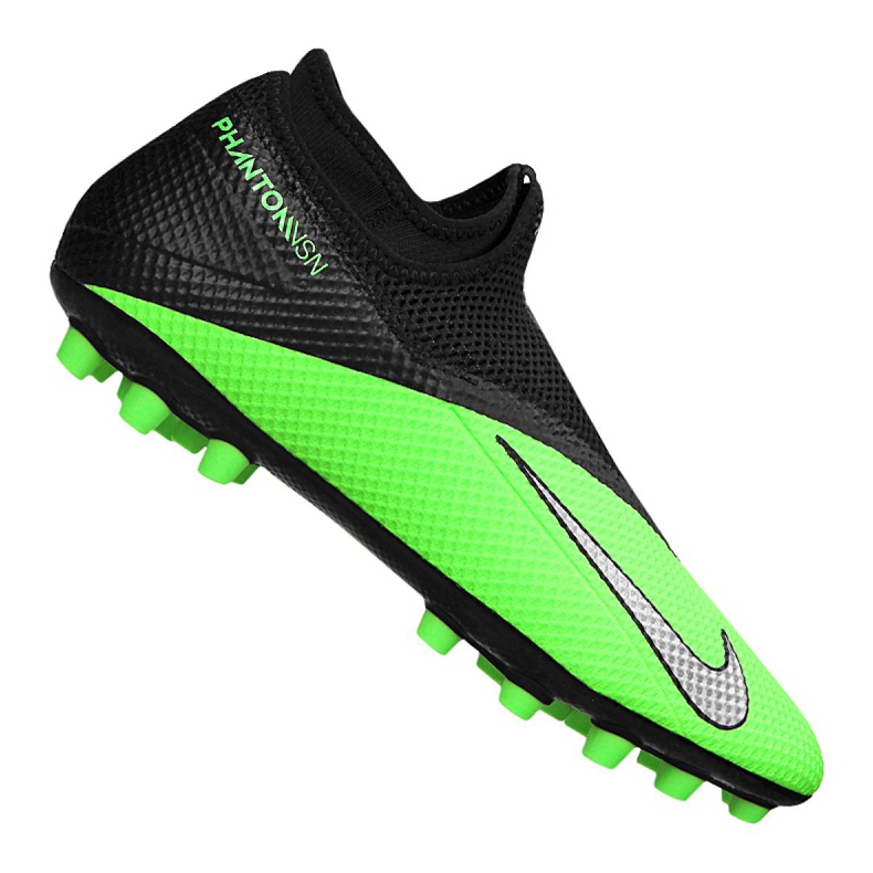 Nike Phantom Vsn 2 Academy Df Ag M CD4155-306 futballcipő sokszínű zöld Nike Phantom Vsn 2 Academy Df Ag M CD4155-306 futballcipő sokszínű zöld
