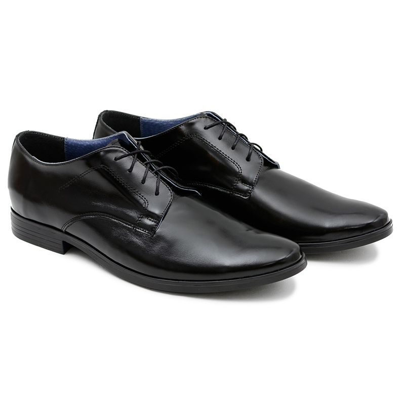Bednarek Polish Shoes Férfi Brogues Bednarek Elegáns bőr formai cipő Black Peter fekete