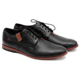Bednarek Polish Shoes Férfi Brogues Bednarek Elegáns bőr fekete Nikolas