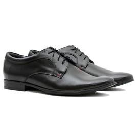 Bednarek Polish Shoes Férfi Brogues Bednarek Elegáns bőr fekete Gaspare