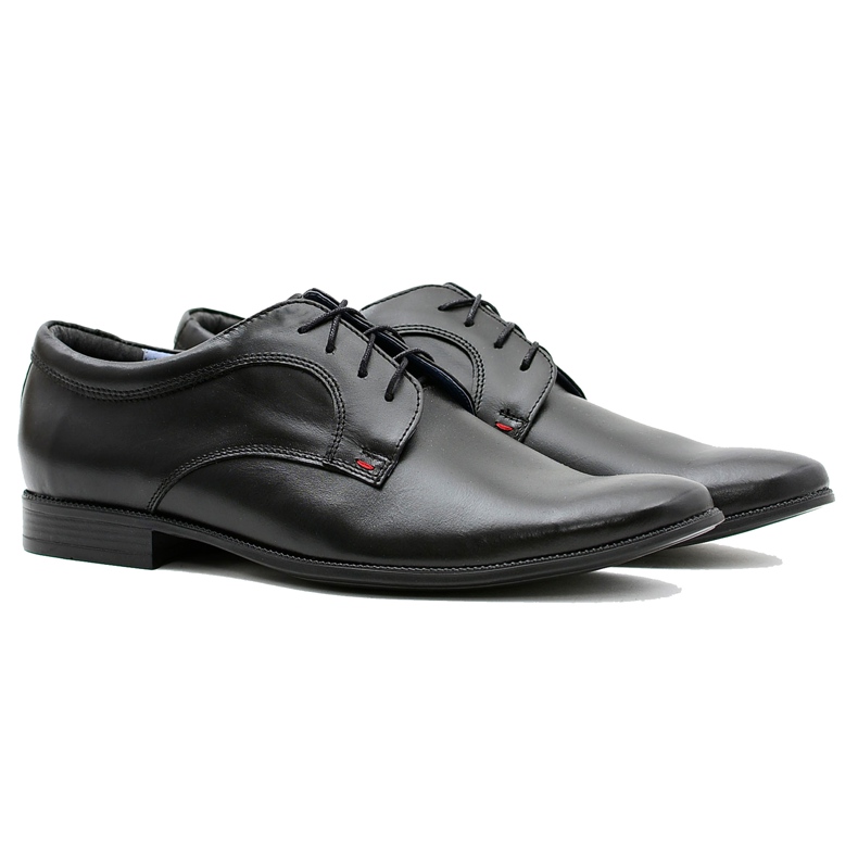 Bednarek Polish Shoes Férfi Brogues Bednarek Elegáns bőr fekete Gaspare