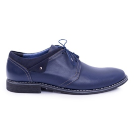 Bednarek Polish Shoes Férfi Brogues Bednarek Elegáns bőr Navy Blue Oliviero sötétkék Bednarek Polish Shoes Férfi Brogues Bednarek Elegáns bőr Navy Blue Oliviero sötétkék