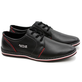 Joker Fekete bőr férfi cipő, Marko