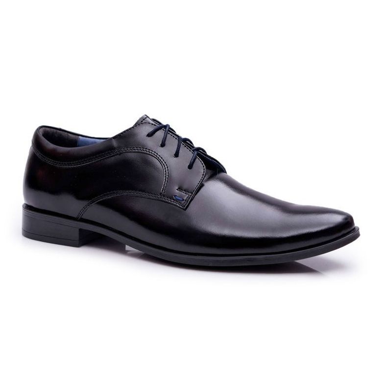 Bednarek Polish Shoes Férfi Brogues Bednarek Elegáns Lakkozott Bőr Fekete Gaspare