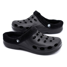 Flameshoes Férfi papucs Meleg szandál Fekete Kroks Eva Flameshoes Férfi papucs Meleg szandál Fekete Kroks Eva