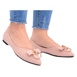 Lu Boo | Suede Ballerinas fülbevaló por Rózsaszín Septera Lu Boo | Suede Ballerinas fülbevaló por Rózsaszín Septera