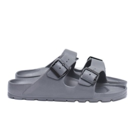 Flameshoes Férfi szürke kerti világos papucs Flameshoes Férfi szürke kerti világos papucs