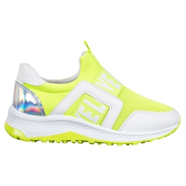 Seastar Slipons a szerelem platformon fehér zöld